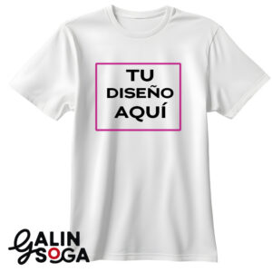 Camiseta personalizada 100%